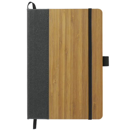 Front and Blank view of the FSC Bamboo Bound JournalBook
