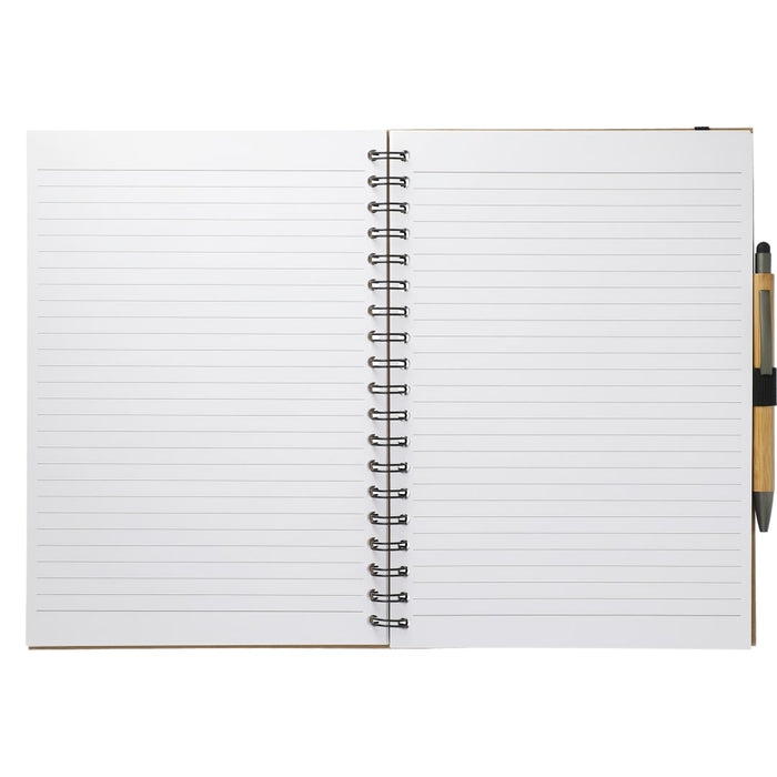 Front view of the 7" x 10" FSC® Mix Large Spiral JournalBook®