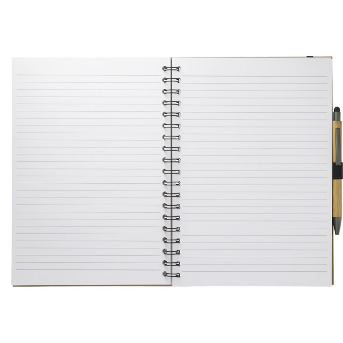 Front view of the 7" x 10" FSC® Mix Large Spiral JournalBook®