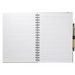 Front view of the 7" x 10" FSC® Mix Large Spiral JournalBook®
