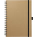 Front and Blank view of the 7" x 10" FSC® Mix Large Spiral JournalBook®