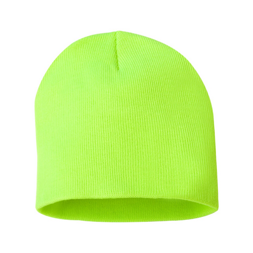 Rear view of the 8" Beanie - 