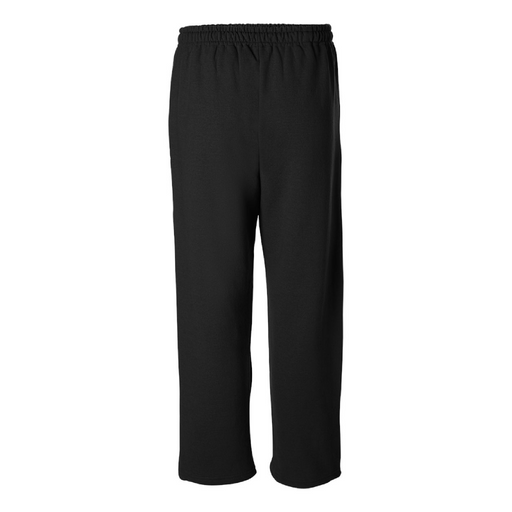 Rear view of the Gildan Heavy Blend™ Open-Bottom Sweatpants - 