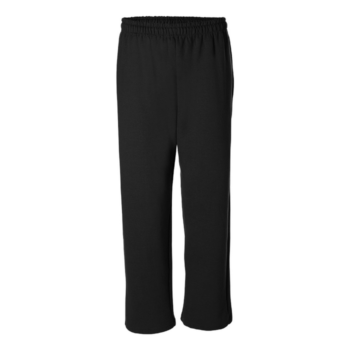 Front view of the Gildan Heavy Blend™ Open-Bottom Sweatpants - 