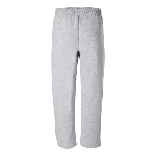 Rear view of the Gildan Heavy Blend™ Open-Bottom Sweatpants - 