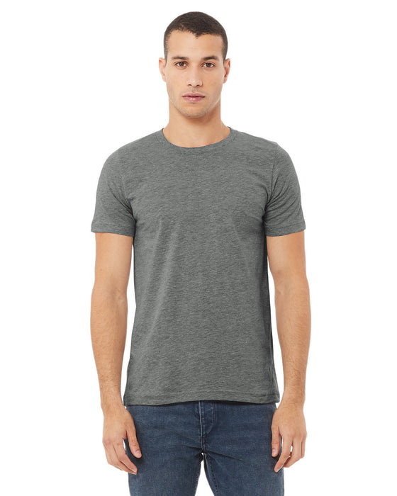 Front and Primary view of the BELLA + CANVAS Unisex Heather CVC T-Shirt