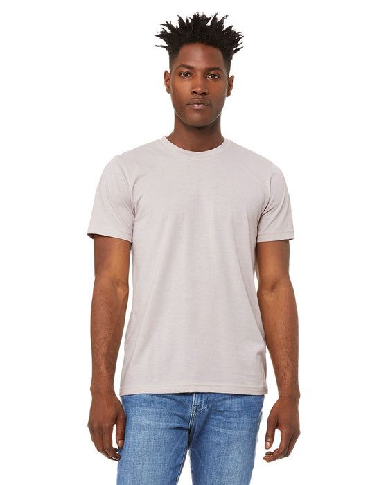 Front and Primary view of the BELLA + CANVAS Unisex Heather CVC T-Shirt