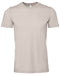 Front and Blank view of the BELLA + CANVAS Unisex Heather CVC T-Shirt