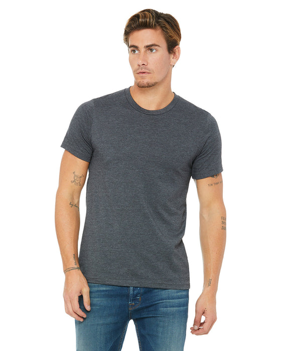 Front and Primary view of the Unisex Heather CVC T-Shirt