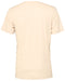 Rear and Blank view of the BELLA + CANVAS Unisex Heather CVC T-Shirt