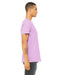 Right view of the BELLA + CANVAS Unisex Heather CVC T-Shirt