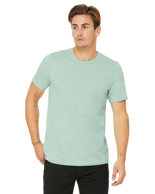 Front and Primary view of the BELLA + CANVAS Unisex Heather CVC T-Shirt