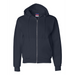 Front view of the Champion Powerblend® Full-Zip Hooded Sweatshirt - 