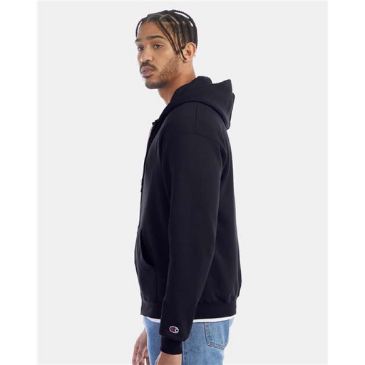 Champion Powerblend® Full-Zip Hooded Sweatshirt - 
