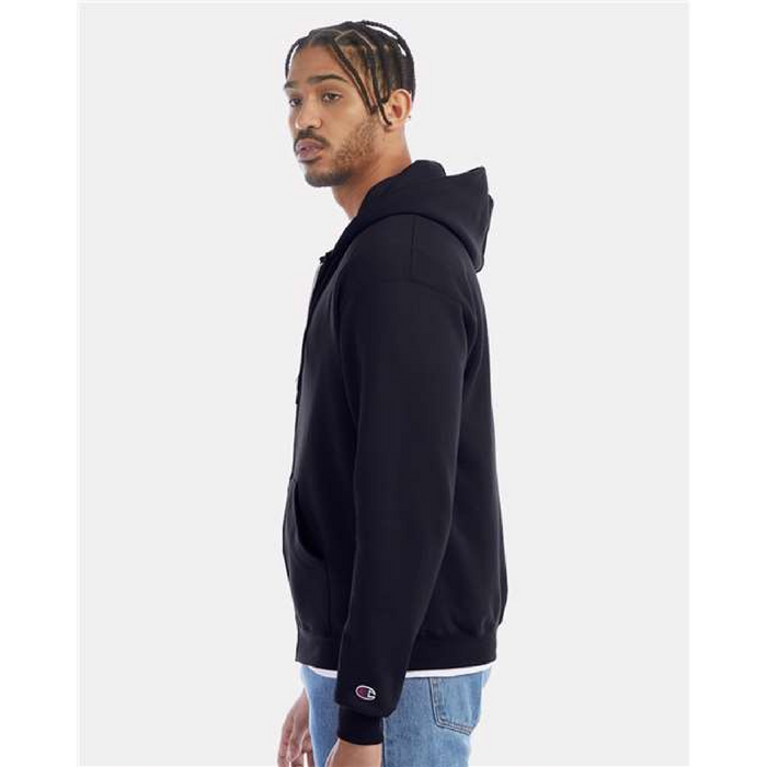 Champion Powerblend® Full-Zip Hooded Sweatshirt - 