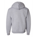Rear view of the Champion Powerblend® Full-Zip Hooded Sweatshirt - 