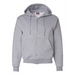 Front view of the Champion Powerblend® Full-Zip Hooded Sweatshirt - 