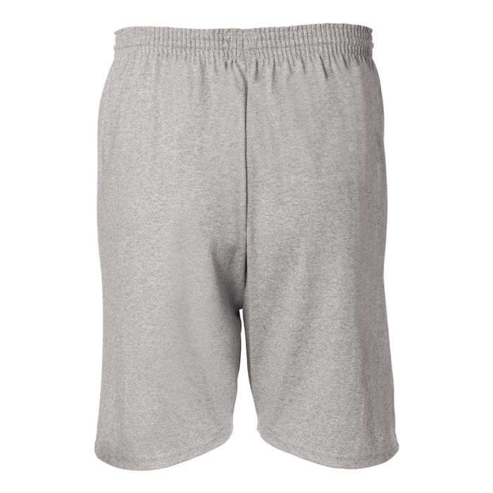 Rear view of the Champion Cotton Gym Shorts - 