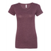 Front view of the BELLA + CANVAS Women's Triblend Tee - 
