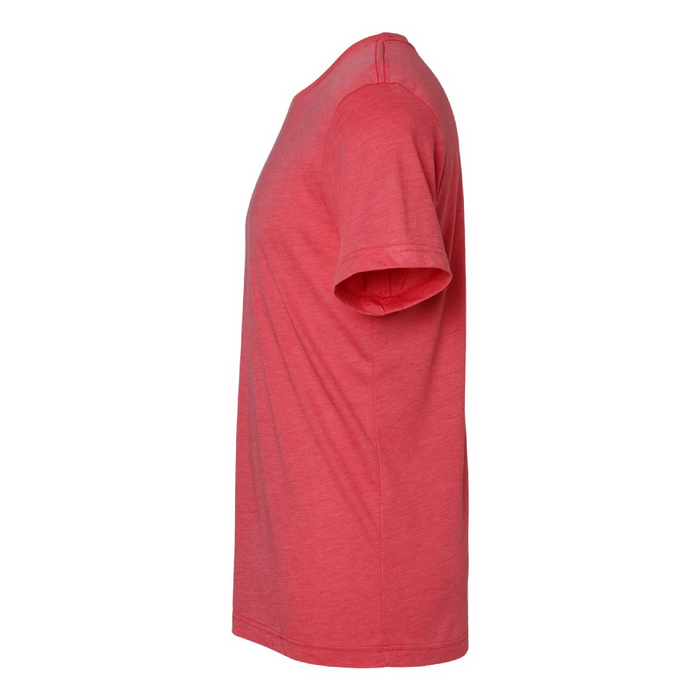 Left view of the BELLA + CANVAS Triblend Tee -