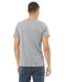 Rear view of the BELLA + CANVAS Unisex Triblend T-Shirt