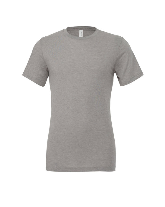 Front and Blank view of the BELLA + CANVAS Unisex Triblend T-Shirt