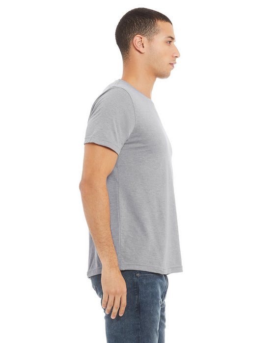 Right view of the BELLA + CANVAS Unisex Triblend T-Shirt