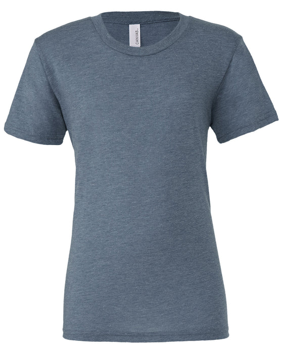 Front and Blank view of the BELLA + CANVAS Unisex Triblend T-Shirt