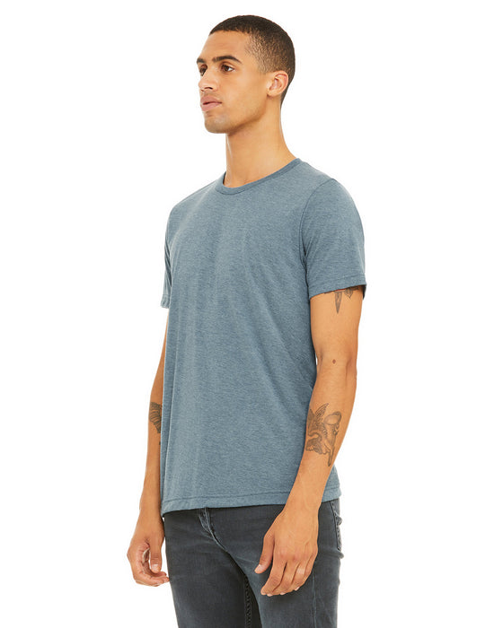 Right view of the BELLA + CANVAS Unisex Triblend T-Shirt