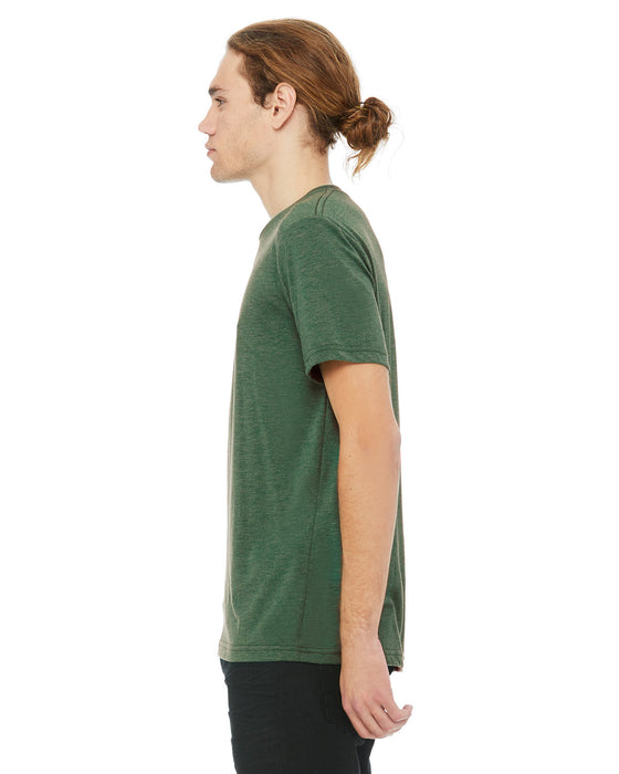 Right view of the BELLA + CANVAS Unisex Triblend T-Shirt