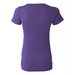 Rear view of the BELLA + CANVAS Women's Triblend Tee - 