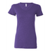 Front view of the BELLA + CANVAS Women's Triblend Tee - 