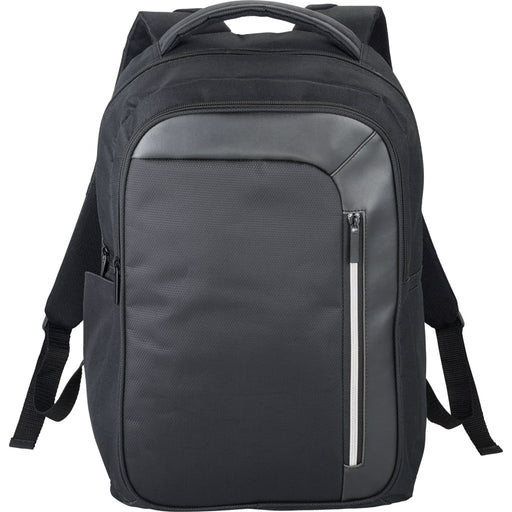 Front and Blank view of the Vault RFID Security 15" Computer Backpack