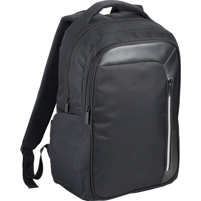 Angle-Right and Blank view of the Vault RFID Security 15" Computer Backpack