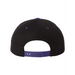 Rear view of the Premium Flat Bill Snapback Cap - 