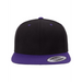Front view of the Premium Flat Bill Snapback Cap - 