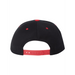 Rear view of the Premium Flat Bill Snapback Cap - 