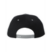 Rear view of the Premium Flat Bill Snapback Cap - 