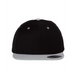 Front view of the Premium Flat Bill Snapback Cap - 