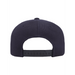 Rear view of the Premium Flat Bill Snapback Cap - 