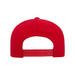 Rear view of the Premium Flat Bill Snapback Cap - 