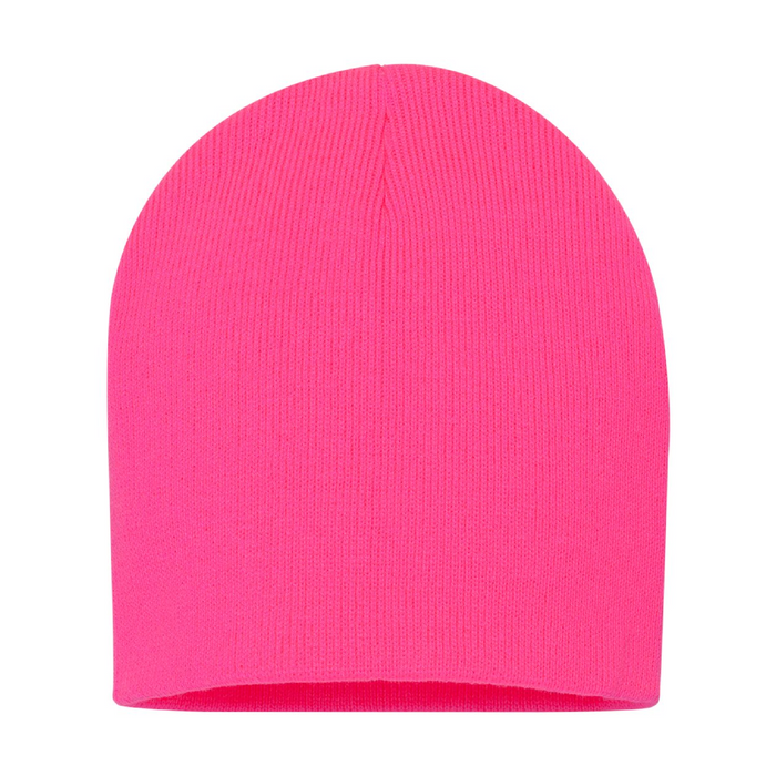 Rear view of the 8" Beanie - 