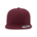 Front view of the Premium Flat Bill Snapback Cap - 