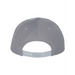 Rear view of the Premium Flat Bill Snapback Cap - 