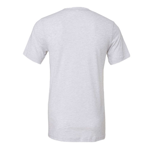 Rear view of the BELLA + CANVAS Triblend Tee