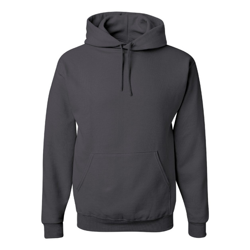 Front view of the JERZEES NuBlend® Hooded Sweatshirt - 