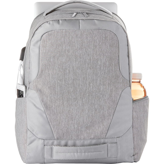 Front and Blank view of the Overland 17" TSA Computer Backpack w/ USB Port