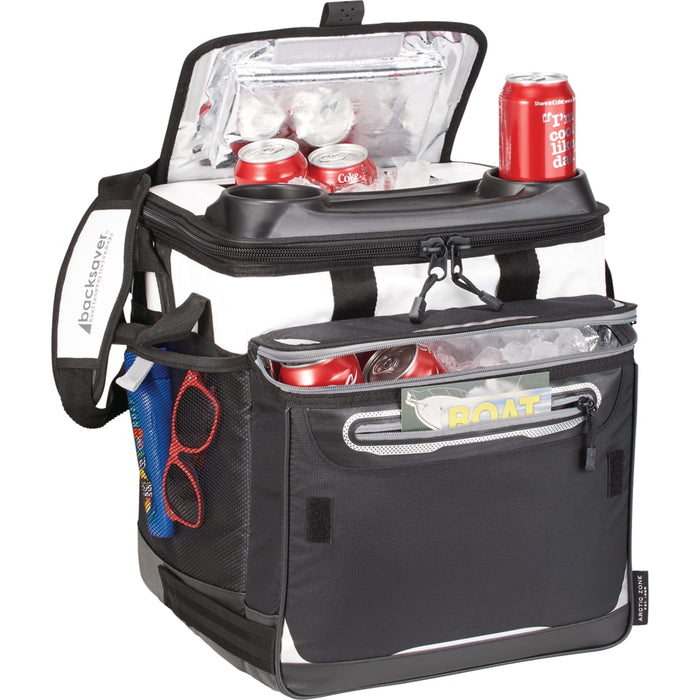 Angle-Right and Blank view of the Arctic Zone® Titan Deep Freeze® Rolling Cooler