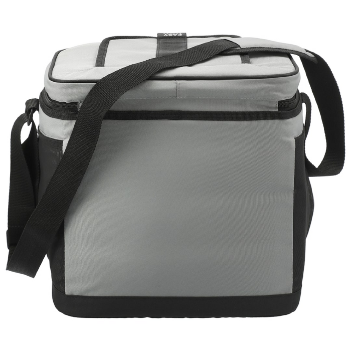 Back view of the Arctic Zone ® Repreve® 24 Can Double Pocket Cooler