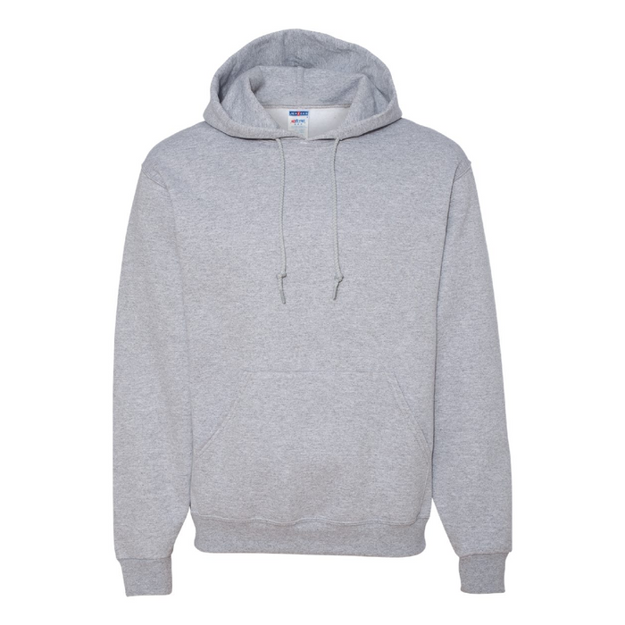 Front view of the JERZEES NuBlend® Hooded Sweatshirt - 